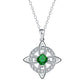 🎁💥LAST DAY SALE 50% OFF!!🔮Mystical Birthstone Witches Knot Necklace – Natural Crystal💞Protect Your Loved Ones