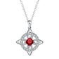🎁💥LAST DAY SALE 50% OFF!!🔮Mystical Birthstone Witches Knot Necklace – Natural Crystal💞Protect Your Loved Ones