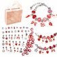 🏆 Last Day Special Price £9.99💖📿Kids DIY Charm Bracelet Making Kit for Girls💎