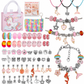 🏆 Last Day Special Price £9.99💖📿Kids DIY Charm Bracelet Making Kit for Girls💎