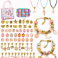 🏆 Last Day Special Price £9.99💖📿Kids DIY Charm Bracelet Making Kit for Girls💎