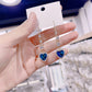 🥳2026 HOT SALE🥳💞50K+ SOLD!🛍️ 50% OFF – Delicate Heart Earrings with Blue Crystals – Fine Gradient Design, Premium Look & Elegant – for a Stylish Appearance 💙✨